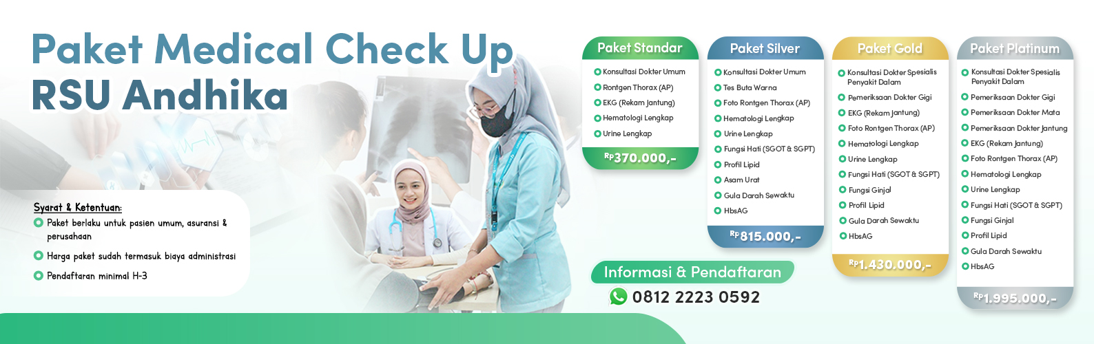 Paket Medical Check Up (MCU)